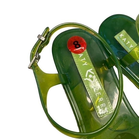 KATY PERRY Geli Lime Sandals Green 8 - Picture 6 of 10